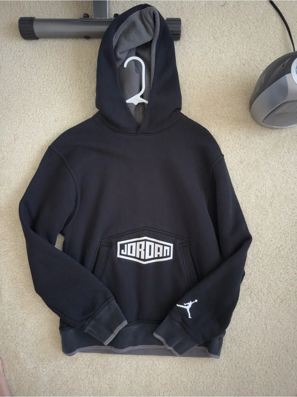 MENS JORDAN HEAVYWEIGHT THERMAL HOODY - MENS SMALL - 50% OFF
